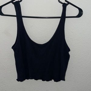 ME to WE waffle crop tank (pacsun)